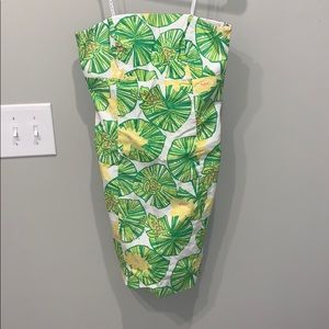 Lily Pulitzer strapless dress
